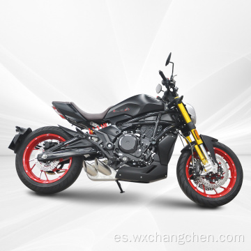 Motor de gas 650cc motocicletas de gas para adultos motocicleta de combustible de gas personalizada de dos ruedas